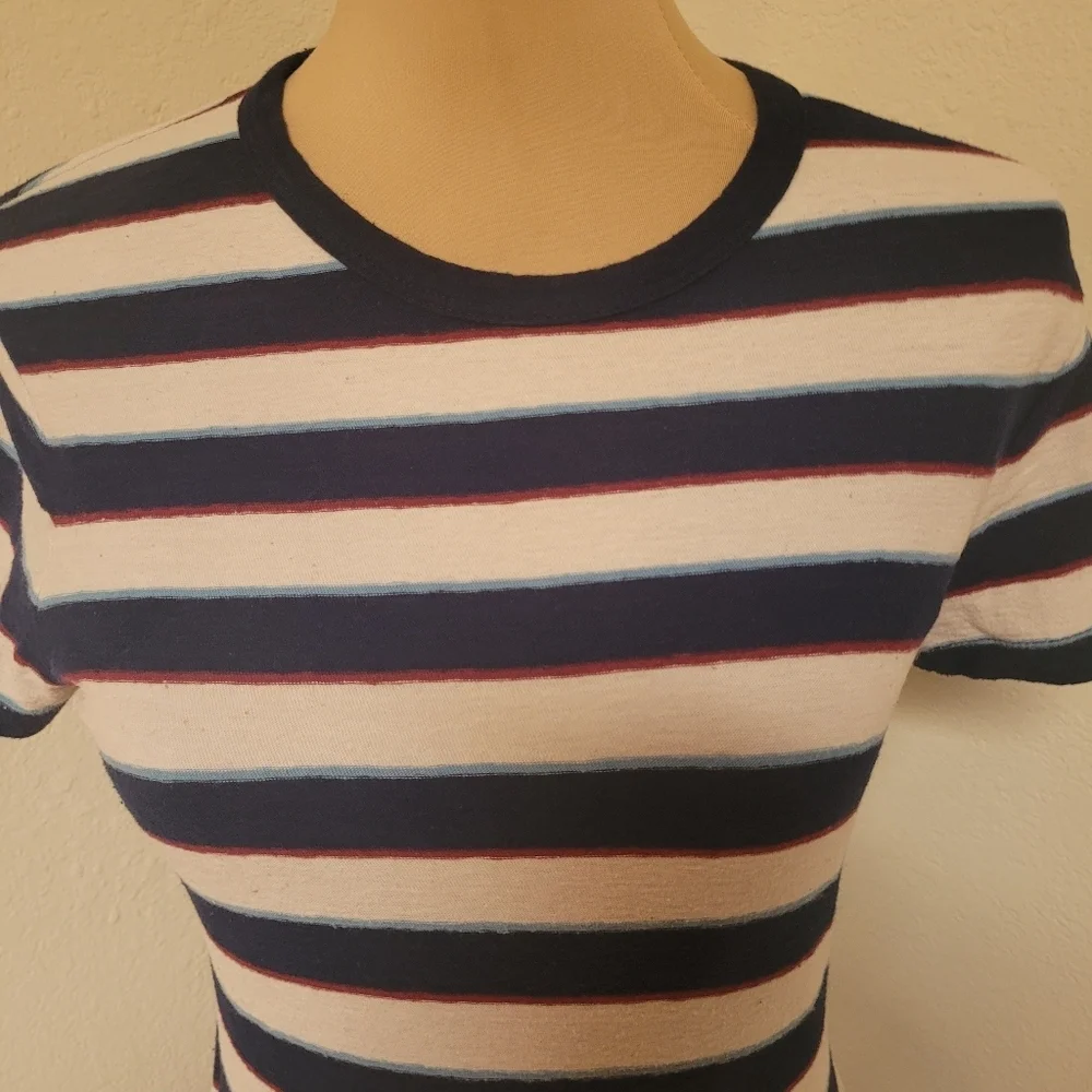 James Perse Striped T shirt Bodycon Dress